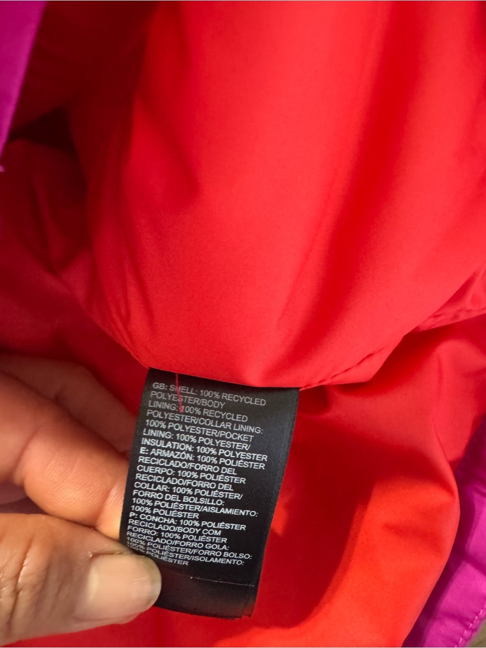 The North Face Pink Quilted Insulated Vest - Picture 10 of 11
